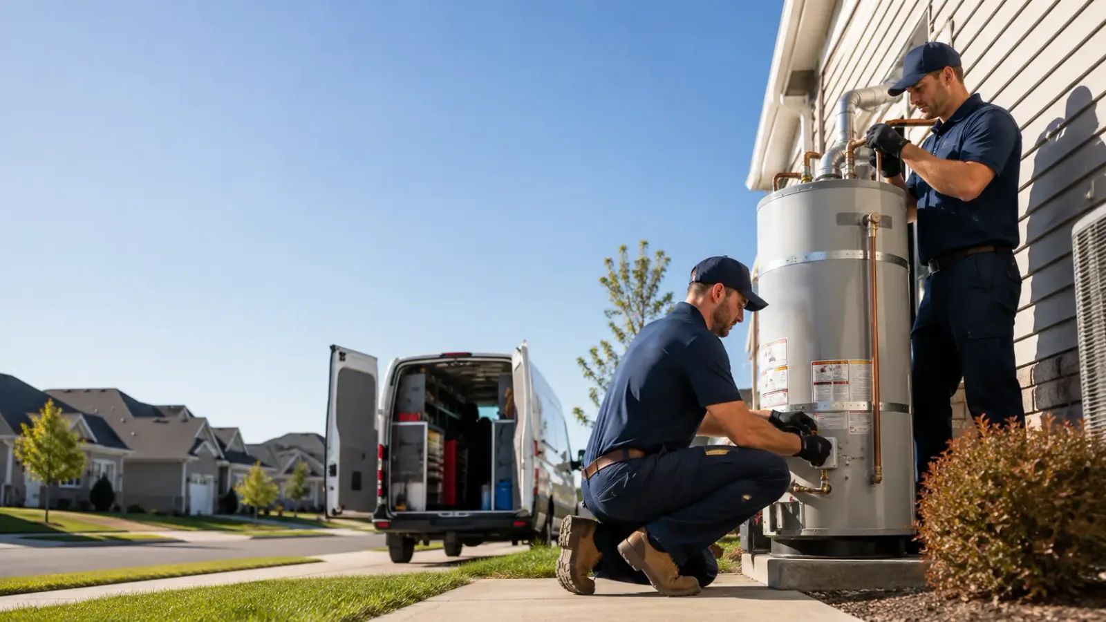 Water Heater Installation in Council Hill, OK